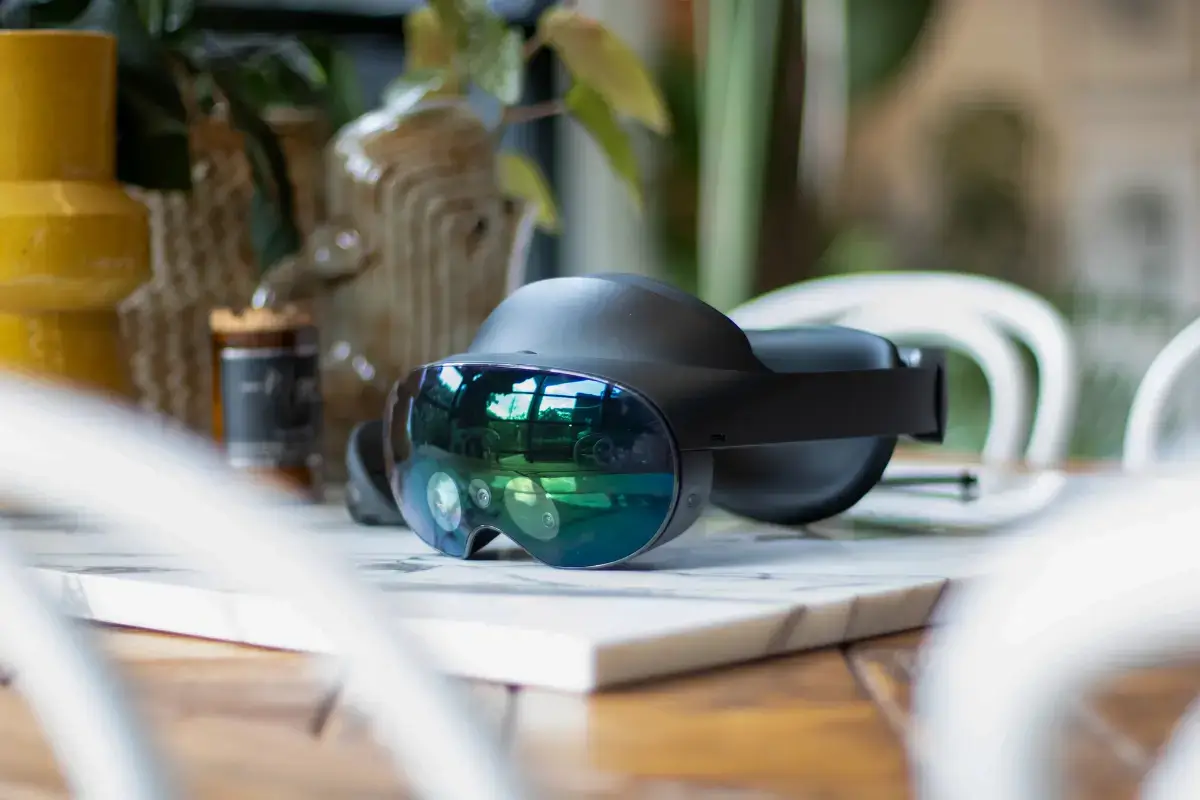 VR sitting on top of a table